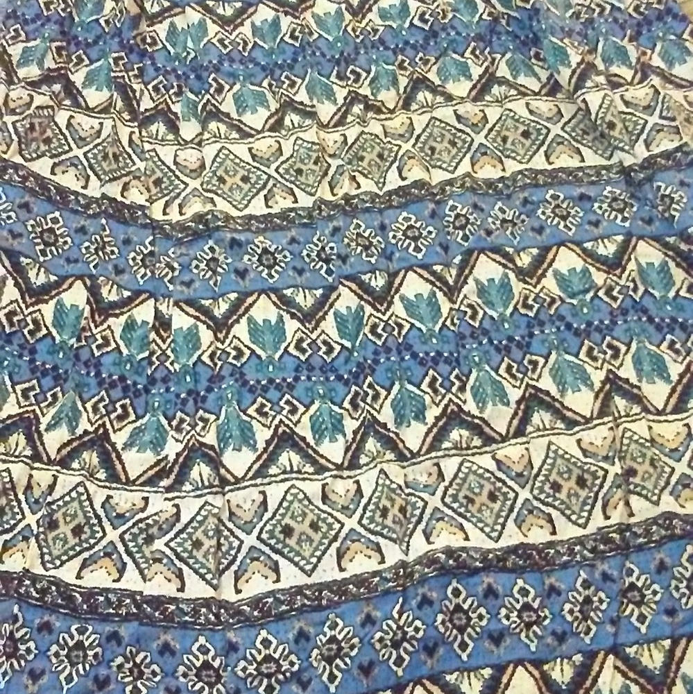 Print Maxi Skirt *sold*